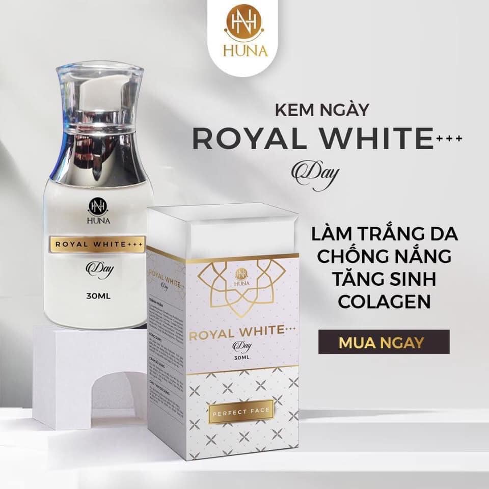 Kem ngày Royal White+++ Huna